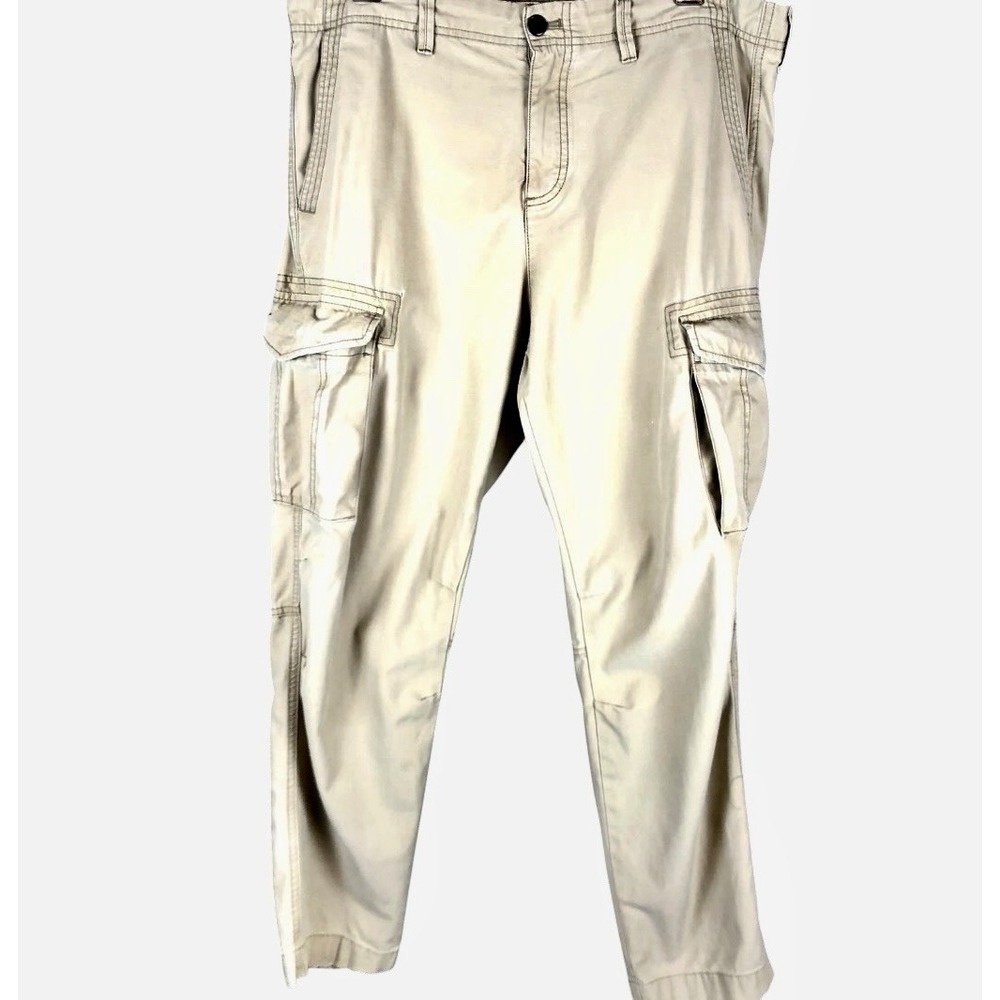 Gap Pants Mens Size 34x30 cargo pockets classic flat front comfort slim straight
